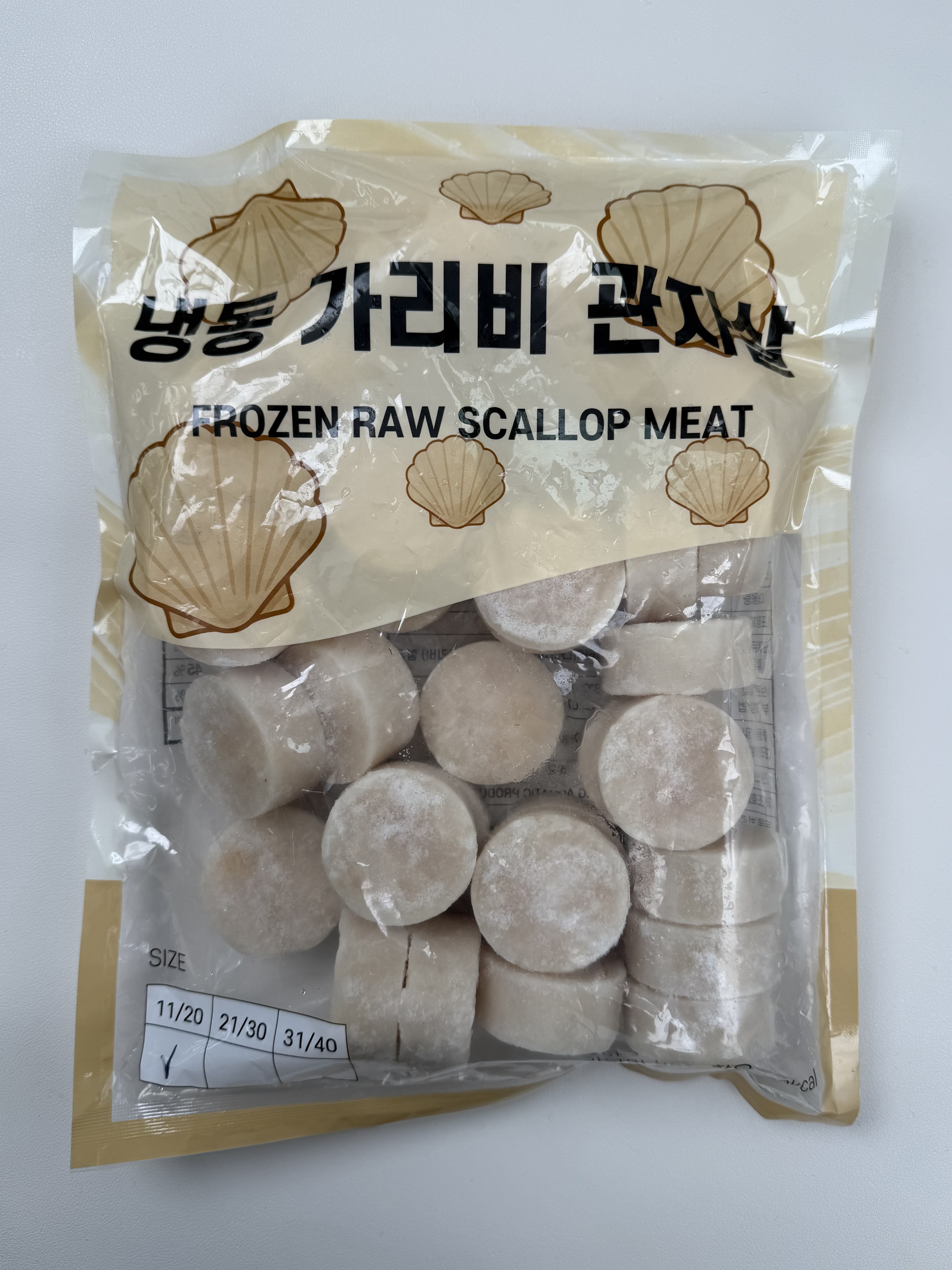 신선마켓 냉동 관자 가리비원형 해물 3kg, 1개 - 상세 이미지 5