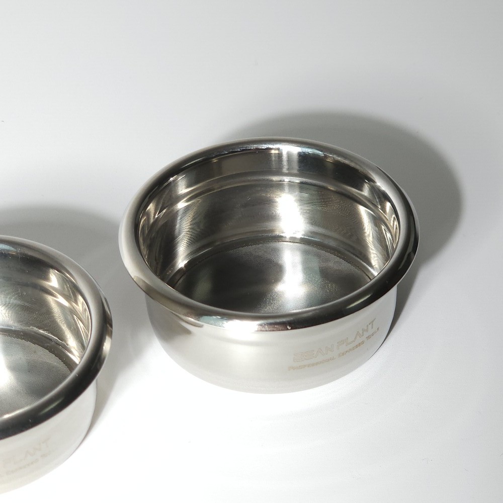 빈플랜트 58mm 더블레이어 포터필터 바스켓 바텀리스 스파웃 2샷 16 18g H24mm - 상세 이미지 5
