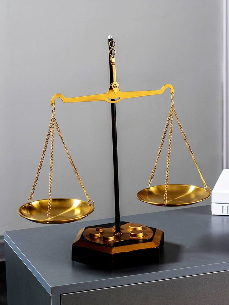 변호사 저울 판사 법률 법 소품 사무실 선물 빈티지 장 검사 법률사무소 거실 받침대 이미지 6
