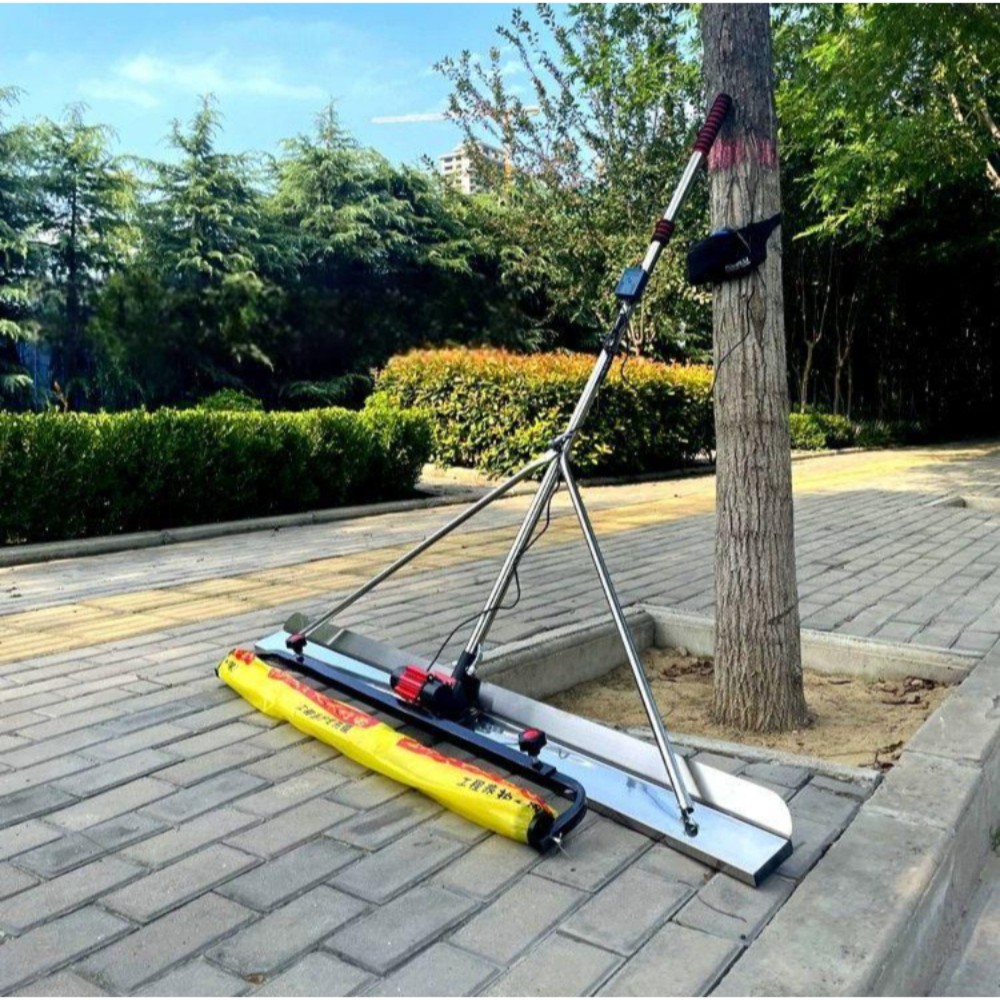 콘크리트 전동 진동 평탄화기 리튬 배터리 모르타르 작업용 그레이 1.5m 220V 플러그인 - 상품 이미지