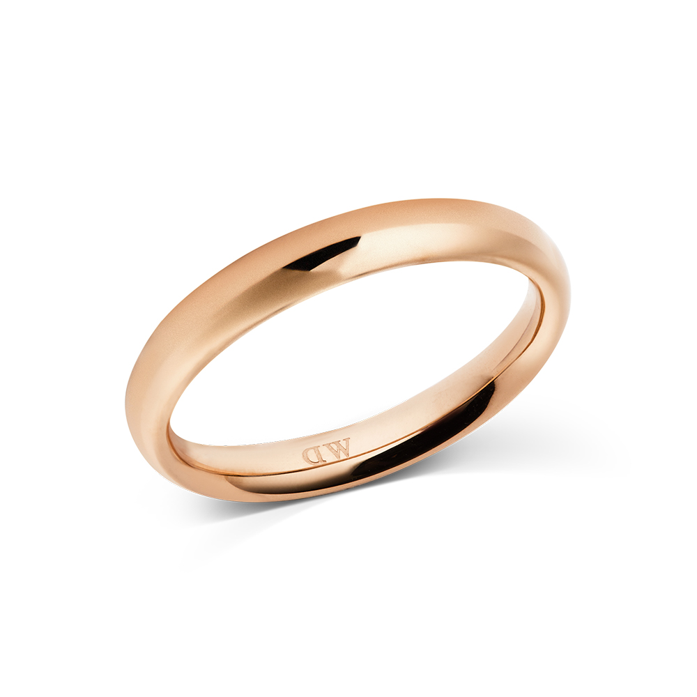 다니엘 웰링턴 CLASSIC ARCH RING 3.5mm 3컬러 볼드 패션반지 커플링 이미지