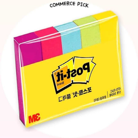CPICK협력사 3M 포스트잇 플래그 종이 분류용 670-5UC 커머스픽301