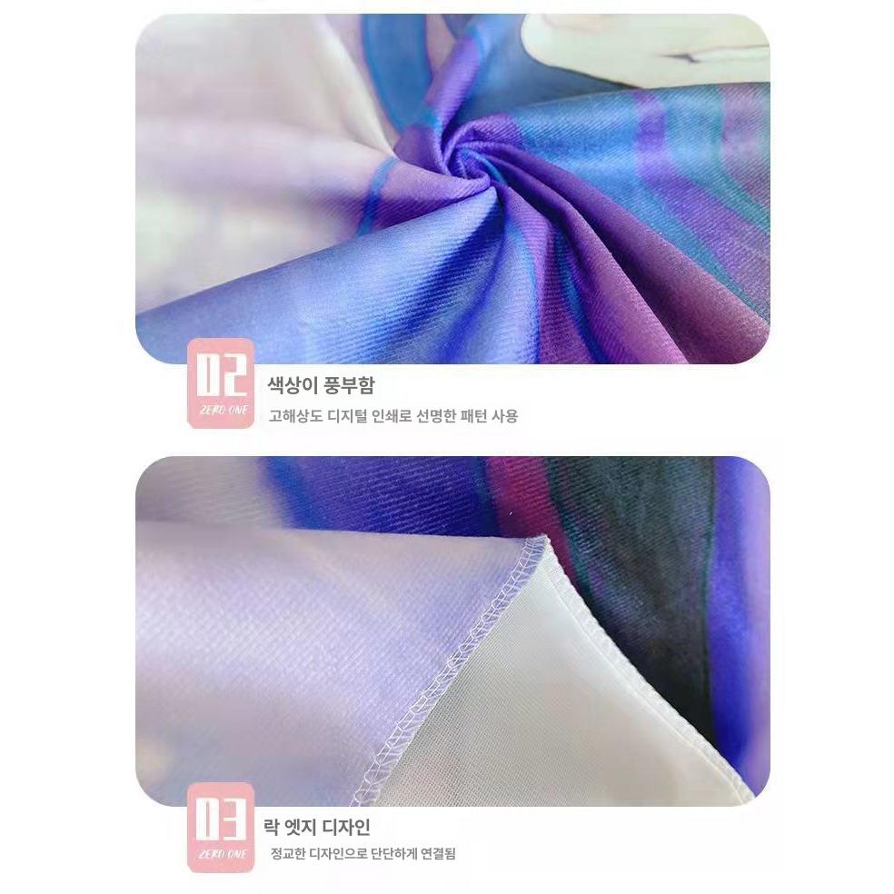 에스닉 빈티지 천그림 레트로 인테리어 대형 - 상세 이미지 4