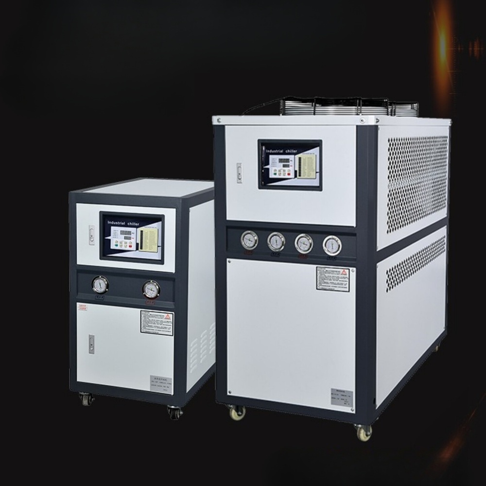 산업용 물탱크 1HP 순환기 냉각칠러 쿨링 5마력 풍냉식 일체형 고성능 디지털제어 이동식 - 상품 이미지