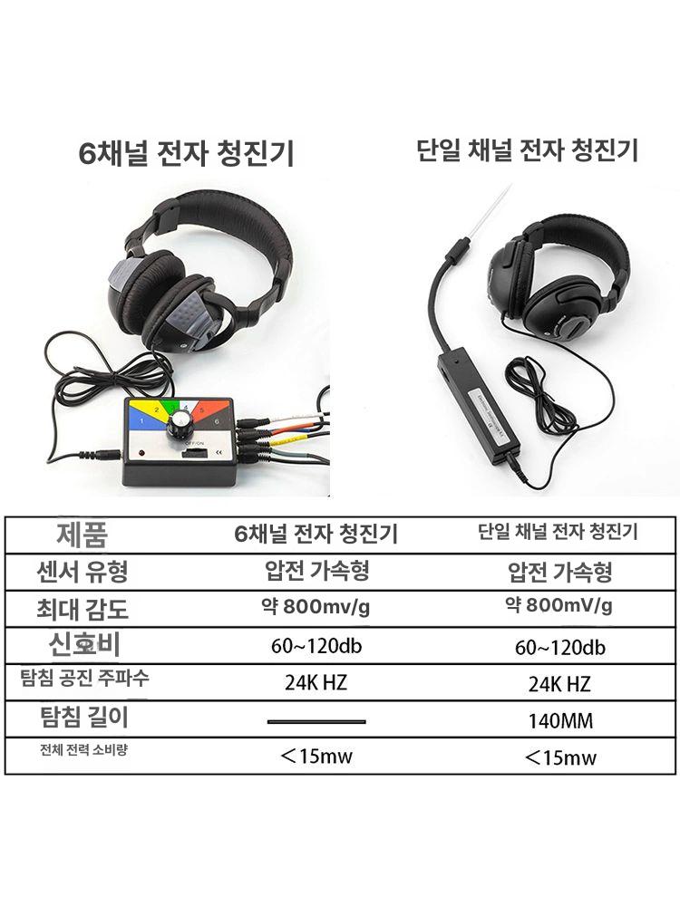 자동차 정비 전자 미세 엔진 소음 측정기 청진기 감지 전자 청진기 - 상세 이미지 4