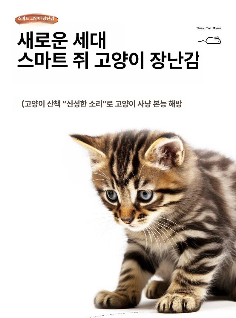고양이움직이는장난감 자동 날아다니는 체크카멜 - 상세 이미지 3