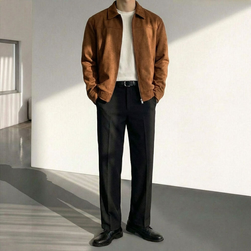 남자스웨이드자켓 블루종자켓 이미지 7