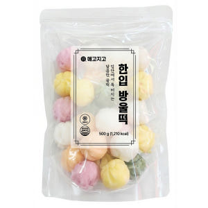 메고지고 굳지않는 오색방울꿀떡 500g 국내산쌀 맛있게 먹은 솔직 후기 - 상품 이미지 1