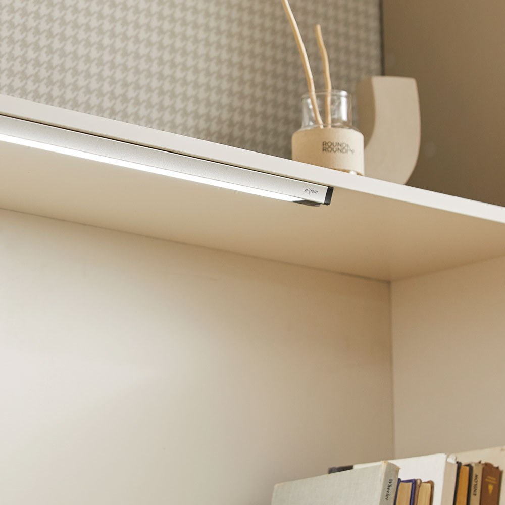 [희망일배송] 장인가구 토모 학생 집중력 스터디 독서실 가정용 철제형 책상+LED, 1200 아이보리