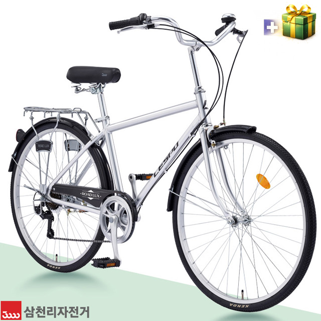 삼천리 2026 26로드럭스 클래식 시티형 일상 생활자전거 99%조립 - 상품 이미지