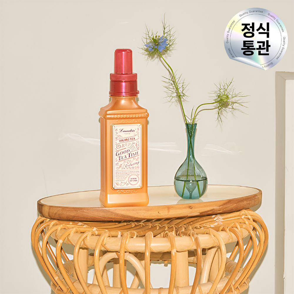 란도린 일본 섬유 유연제 향기좋은 오래가는 섬유린스 우롱티, 600ml, 1개 - 상품 이미지