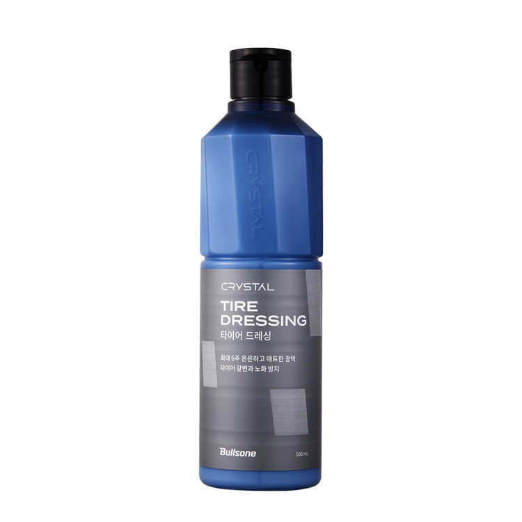 [불스원] 뉴 크리스탈 타이어 드레싱 광택코팅제 타이어코팅제 500ml