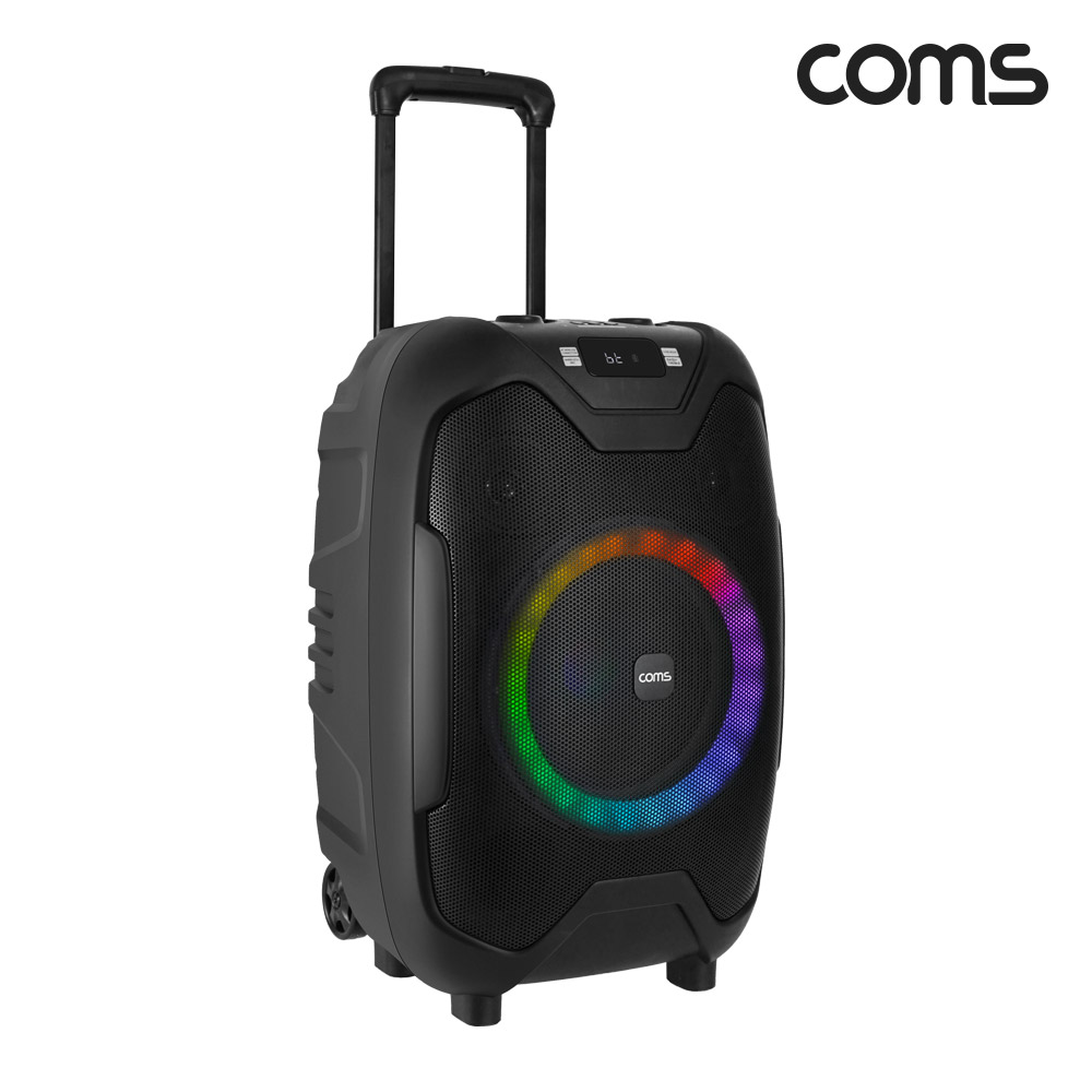 Coms KY600 이동식앰프 스피커 UHF 무선마이크 2채널 블루투스 버스킹 충전식 이미지 6