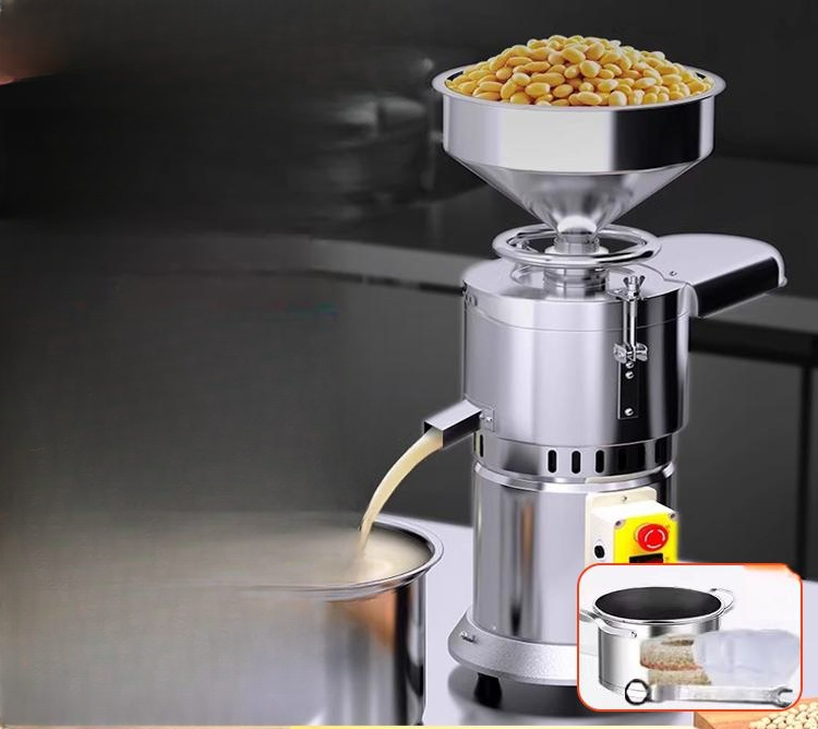 두유 제조기 자동세척 맷돌 저소음 가정용 두유기 콩국수 750W 디럭스 40kg 콩찌꺼기상자 물통 - 상품 이미지
