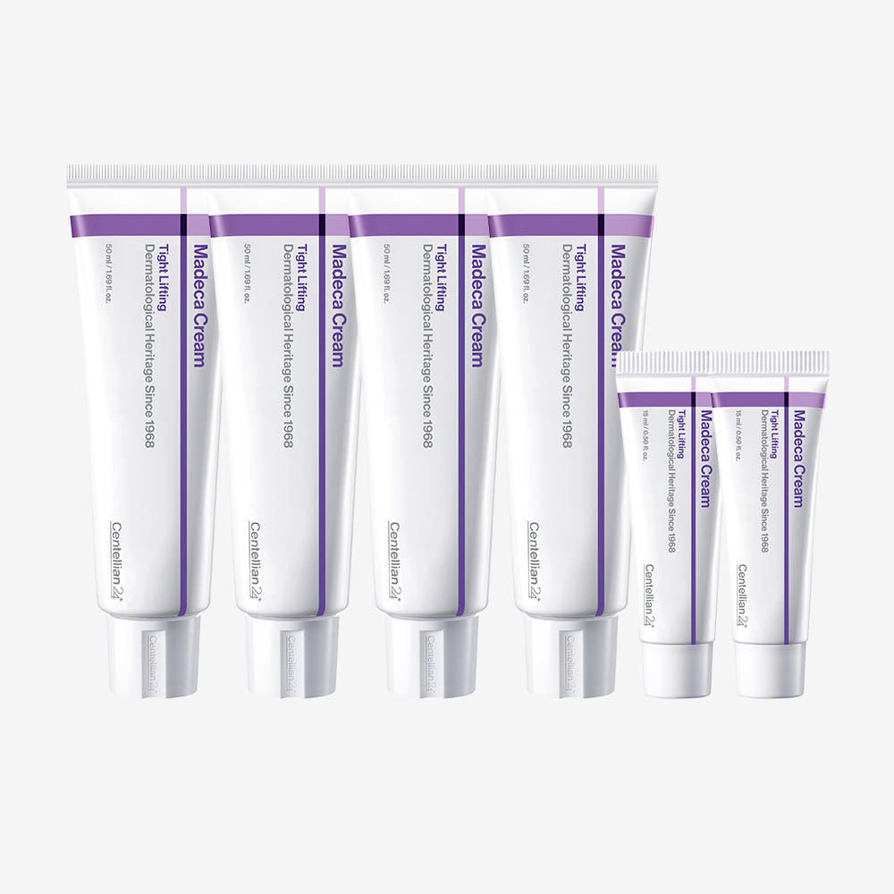 동국제약 센텔리안24 마데카크림 올뉴 타이트리프팅 주름개선 탄력 크림 50ml 4개+15ml 2개 상품 이미지