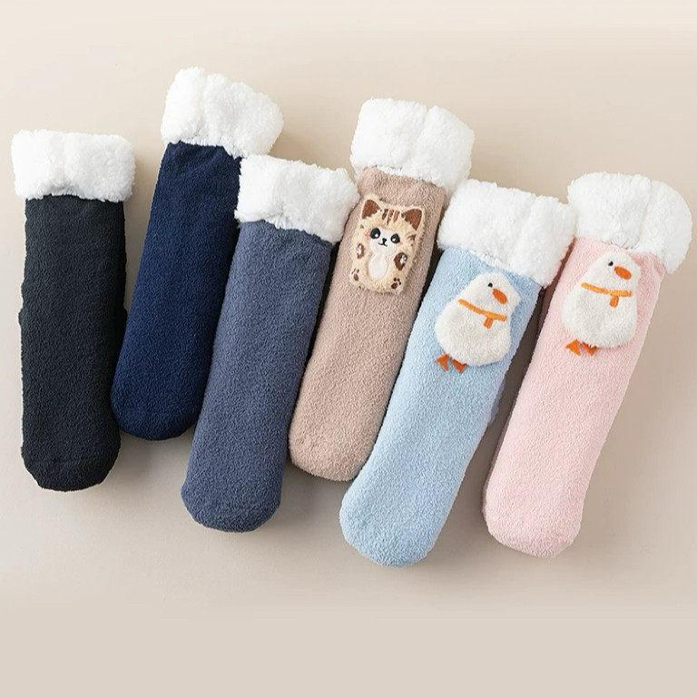 USB 발열양말 열선 온열 양말 겨울 방한 덧신 블랙 - 상품 이미지