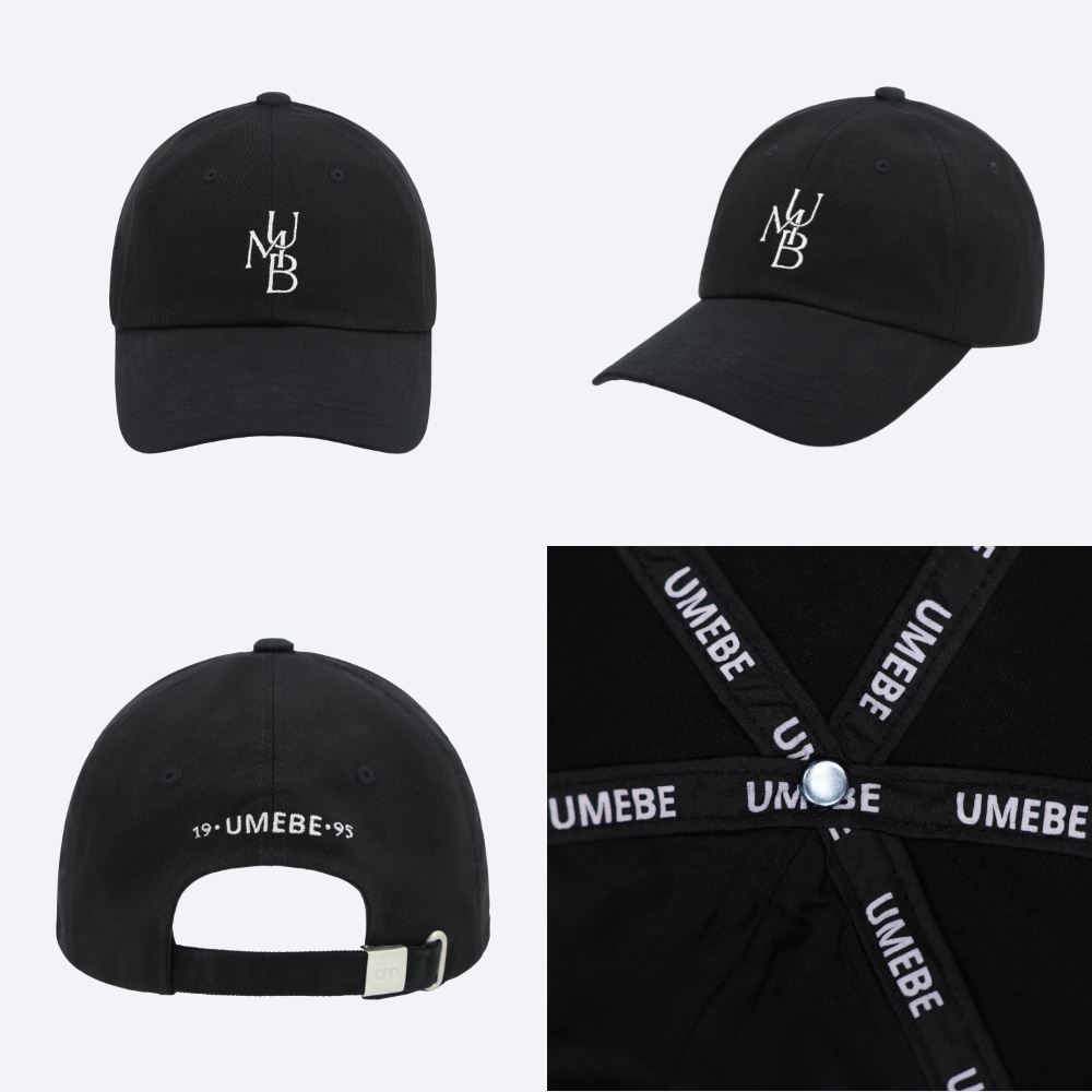유미비 UMB 이니셜 모자 빅사이즈 볼캡 대두모자 이미지 3