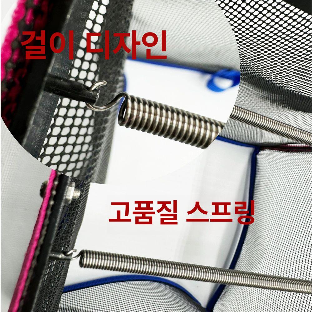 바구니 수거기 피클볼 공줍기 휴대용 픽업기 리트리버 블루 - 상세 이미지 3