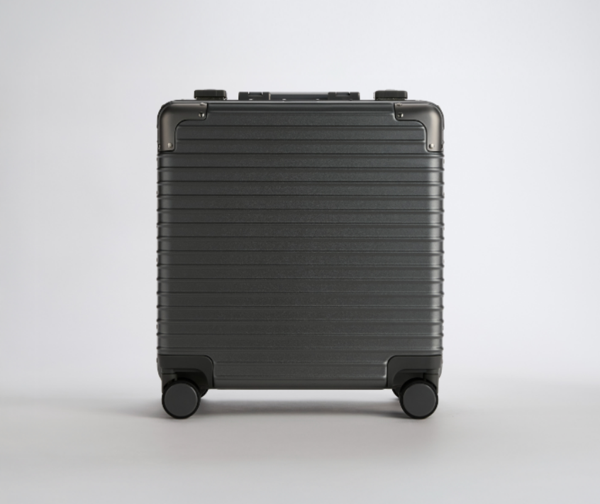 빅패스 여행용캐리어 PC소재 TSA 폴리카보네이트 금고형 캐리어 45.72cm(18인치), 다크그레이 - 상품 이미지
