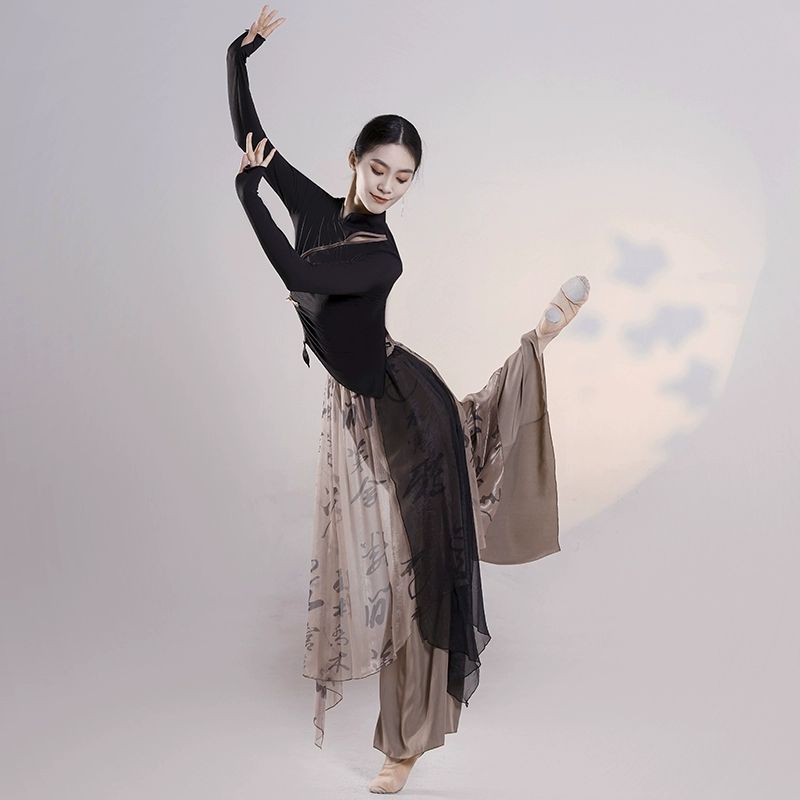 난타 의상 공연복 무대복 부채춤 상의 고전무용 무용복 스모키스모크 바지 치마 XL - 상세 이미지 2