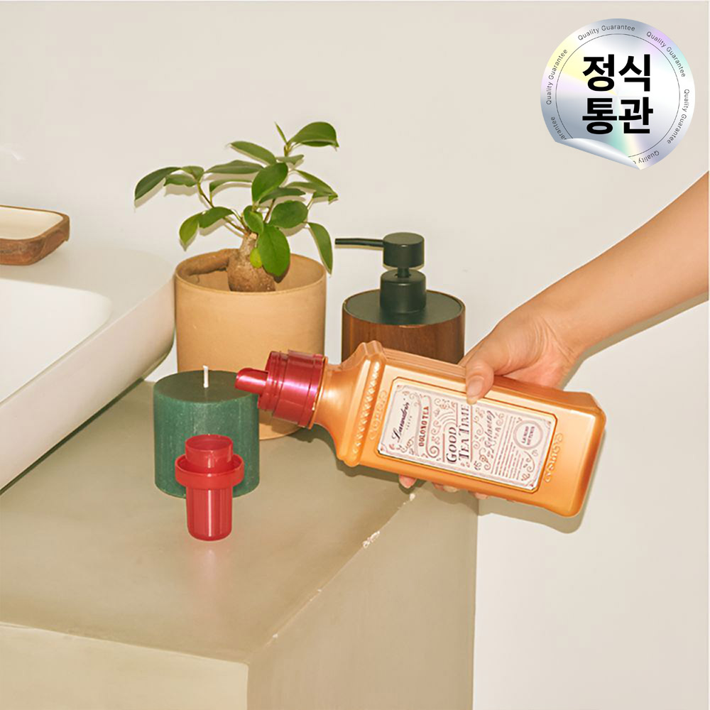 란도린 일본 섬유 유연제 향기좋은 오래가는 섬유린스 우롱티, 600ml, 1개 - 상세 이미지 2