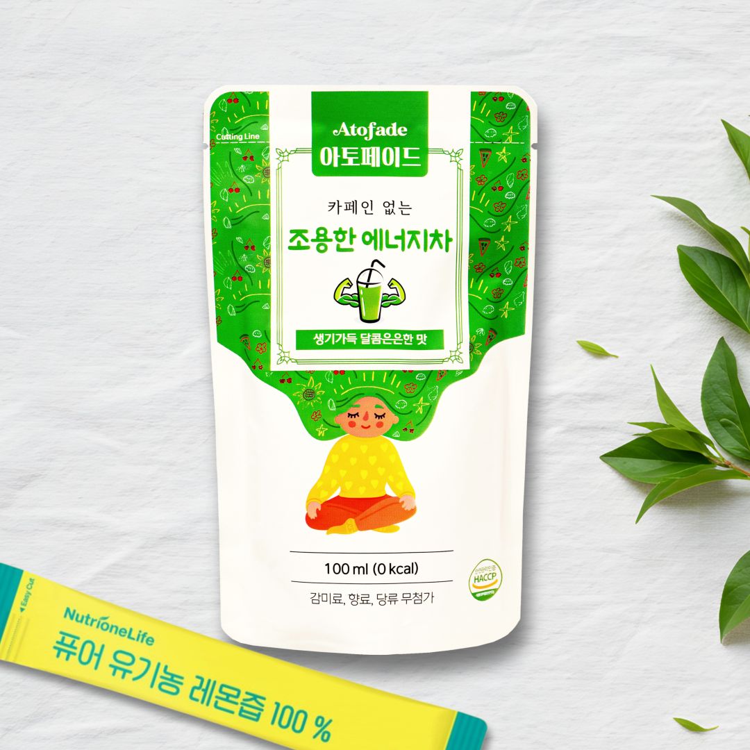 아토페이드 클렌즈 컨디션회복 음료 무가당 무카페인 커피대용 에너지 레몬에이드 - 상품 이미지