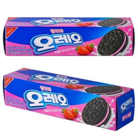 군것질거리 오레오딸기크림 X (행사상품) 100g 4개