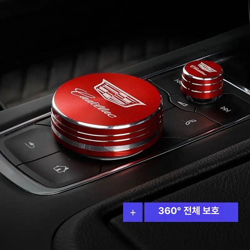 시동 버튼 커버 자동차 스타일링 시동 엔진 버튼 케이스 캐딜락 XT5 CT6 XTS CTS SRX 2018 액세서리 - 상세 이미지 4