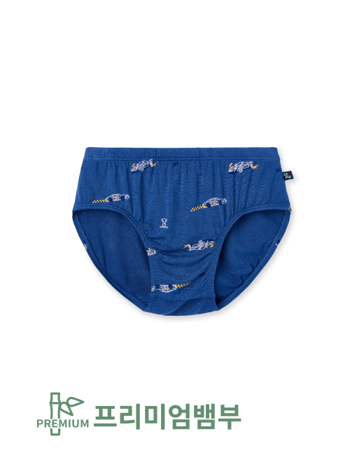 남아 주니어 프리미엄뱀부 레이싱카 팬티 IF13 - 상품 이미지