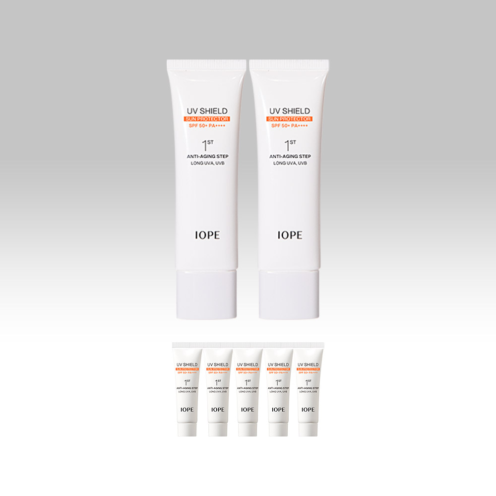 네이버 아이오페 UV 쉴드 선 프로텍터 듀오 50ml+50ml SPF50+/PA++++