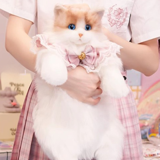 고양이 인형 백팩 배낭 봉제가방 캐릭터가방 학생가방 캐주얼가방 - 상세 이미지 3