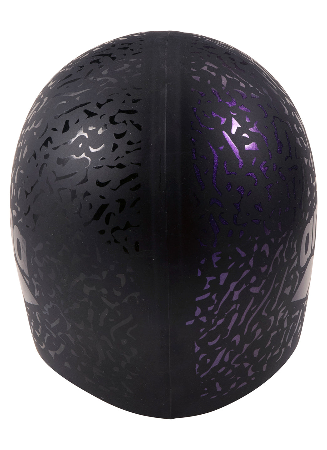 아레나 샤인 솔리드 스윔캡 수모 Black/Plum 이미지 6