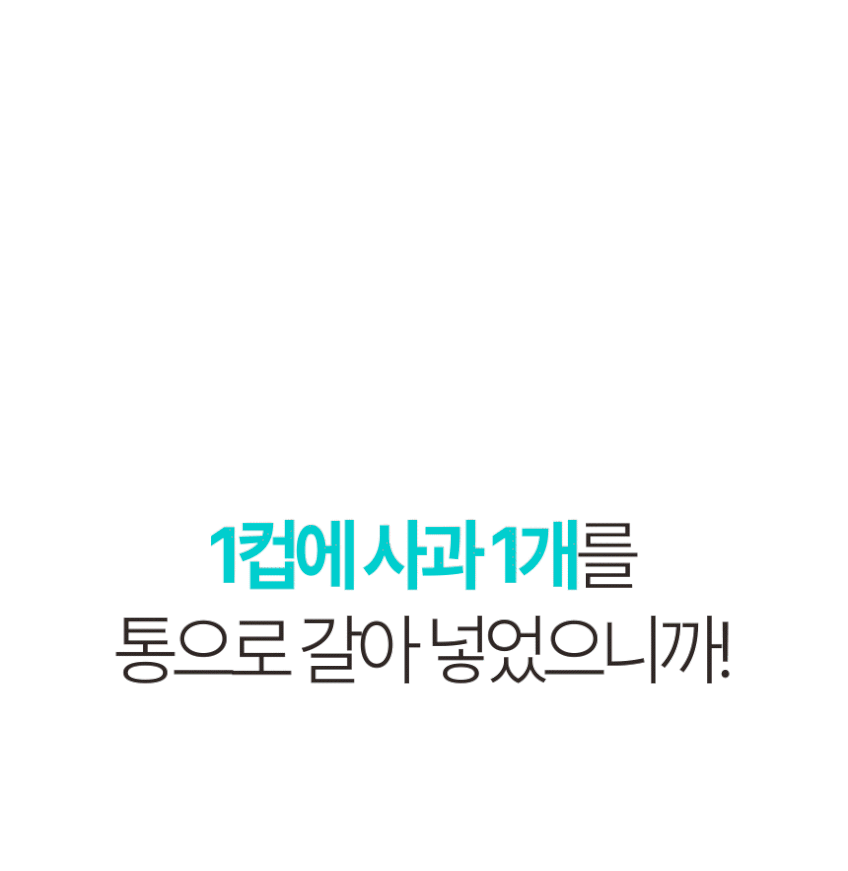 즙슐랭 사과즙 3L 대용량 착즙 주스 NFC 100% 꿀사과즙 BIB 판매처 상세 정보 이미지 3