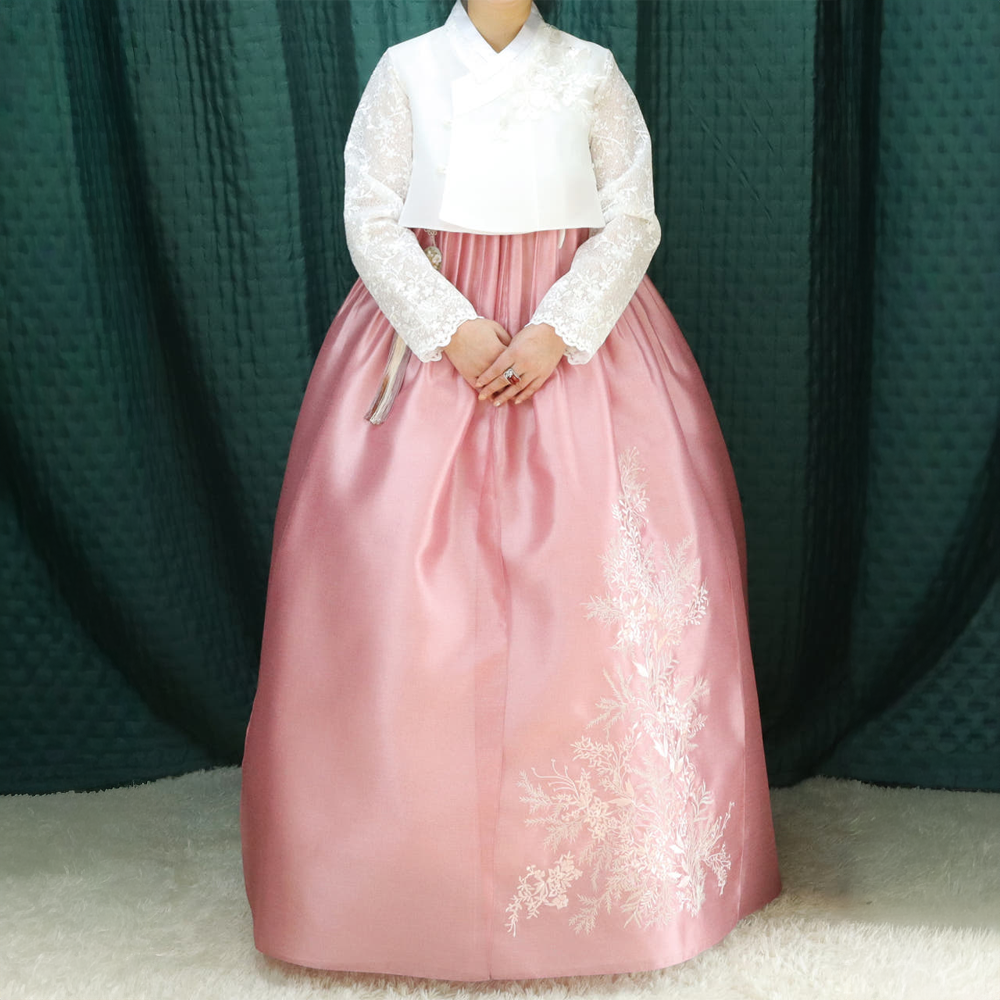 궁 한복대여 혼주 고급 결혼식 의정부 교회 하객 잔치 가족한복 22번 - 상세 이미지 4
