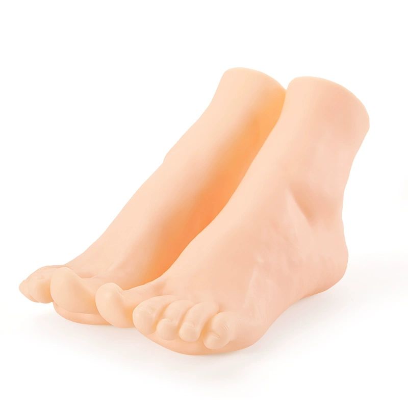 여자 발 마네킹 가짜 왼쪽 스케치 연습용 발마네킹 옷가게마네킹 촬영 플라스틱 여성용 구두 - 상세 이미지 4