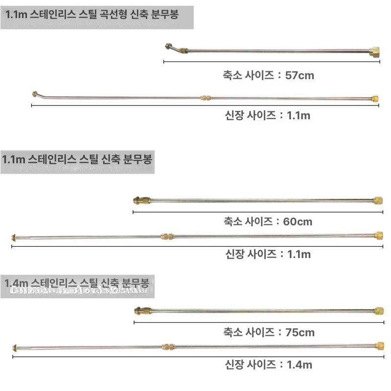 약대 전기분무기 부품 Lanyi 수 폴 A. 스프레이 1.5m 긴 - 상세 이미지 4