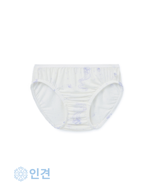 여아 주니어 인견 토끼 팬티 IS25 - 상품 이미지