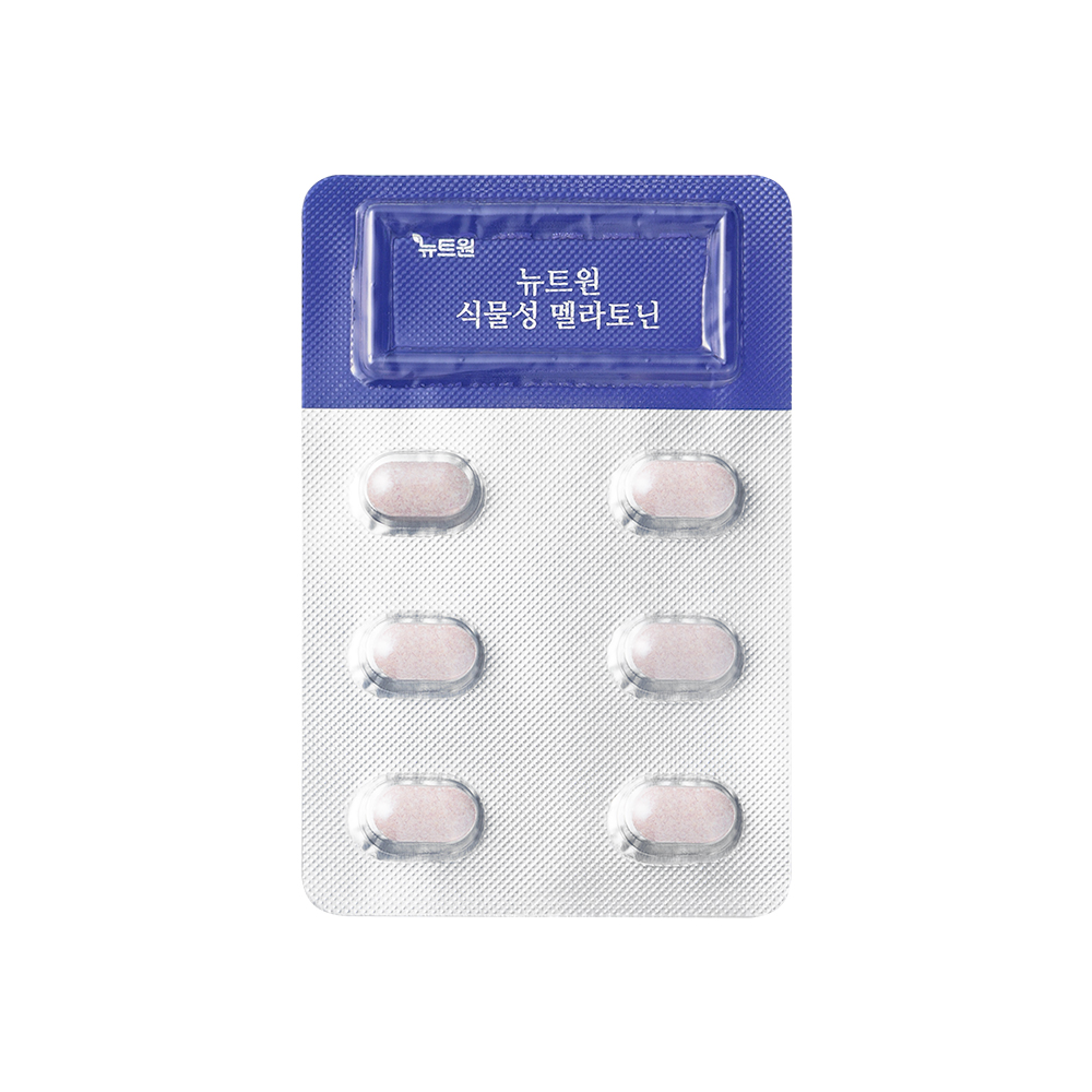 [6개월분] 뉴트원 식물성 멜라토닌 2mg 포도추출물분말 약사개발 저입자 30정, 6개 이미지 2