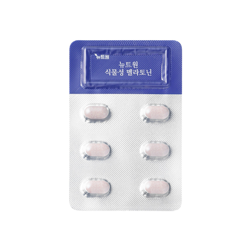 뉴트원 식물성 멜라토닌 2mg 포도추출물분말 약사개발 저입자 30정, 3개