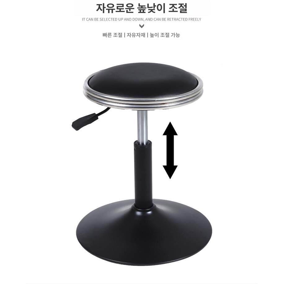 공압 스툴 회전의자 작업장 실험실 높이조절 공장 조립용 정전기 방지 작업용 체어 - 상세 이미지 3