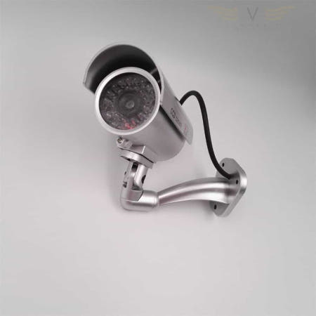 [브이커머스협력사]브이커머스 가짜cctv실내용 LED 점멸 모형 CCTV 화이트