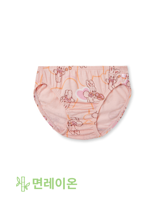 여아 주니어 토끼 비누방울 팬티 IF09 - 상품 이미지