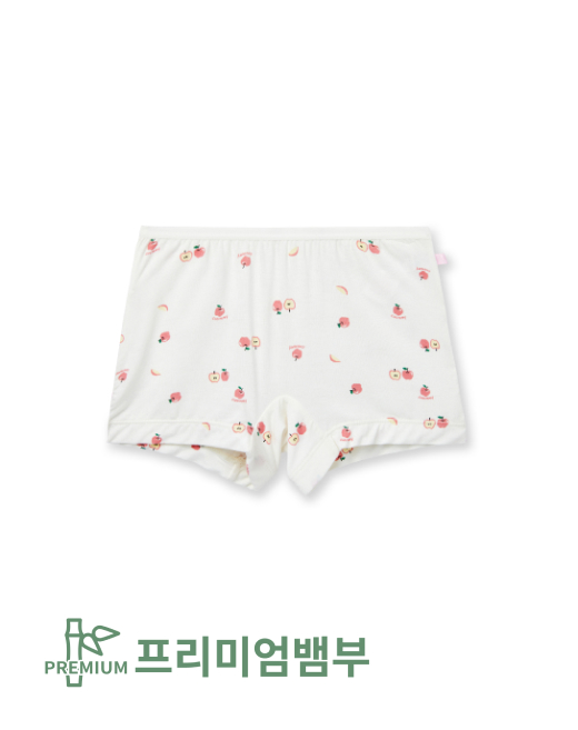 여아 주니어 프리미엄뱀부 작은사과 드로즈 IF16 - 상품 이미지