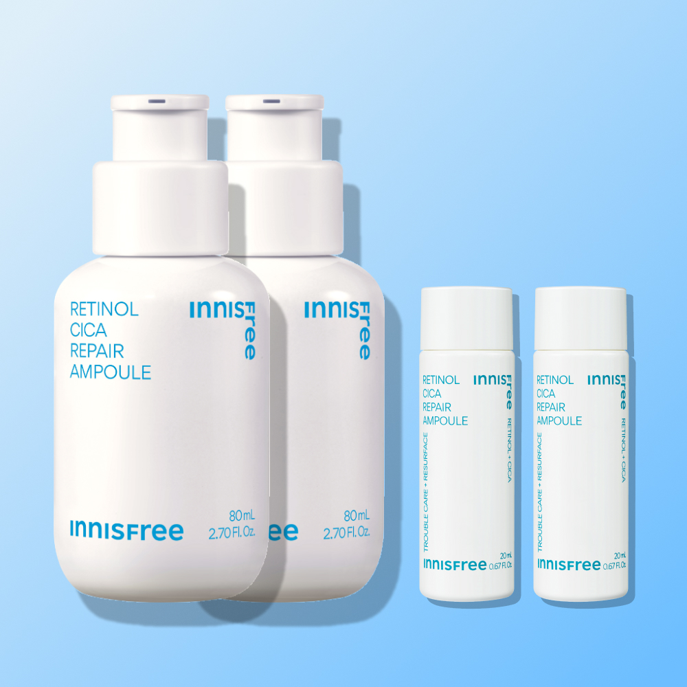 [더블구성] 이니스프리 레티놀 시카 흔적 앰플 / 트러블 모공 색소침착 저자극 80ml, 2개 제품 이미지