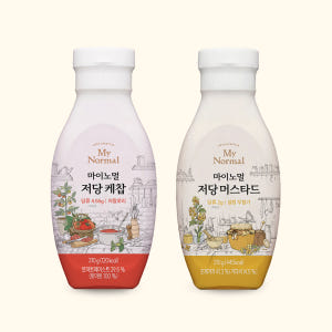 마이노멀 저당 저칼로리 케찹 + 저당 허니 머스타드 소스 (진하고 맛있는... 맛있게 먹은 솔직 후기 - 상품 이미지 1
