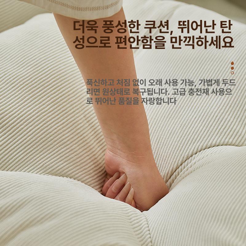 접이식 소파베드 싱글 침대겸용 원목 침대 더블 베란다 소파 의자 공간활용 다기능 간이 - 상세 이미지 4