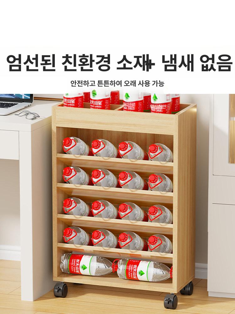 웨건 책꽂이 이동식 책수레 바퀴 트롤리 북카트 정리함 책장 서점 - 상세 이미지 5