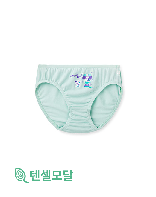 여아 주니어 모달 노래하는 푸들 팬티 IS33 - 상품 이미지
