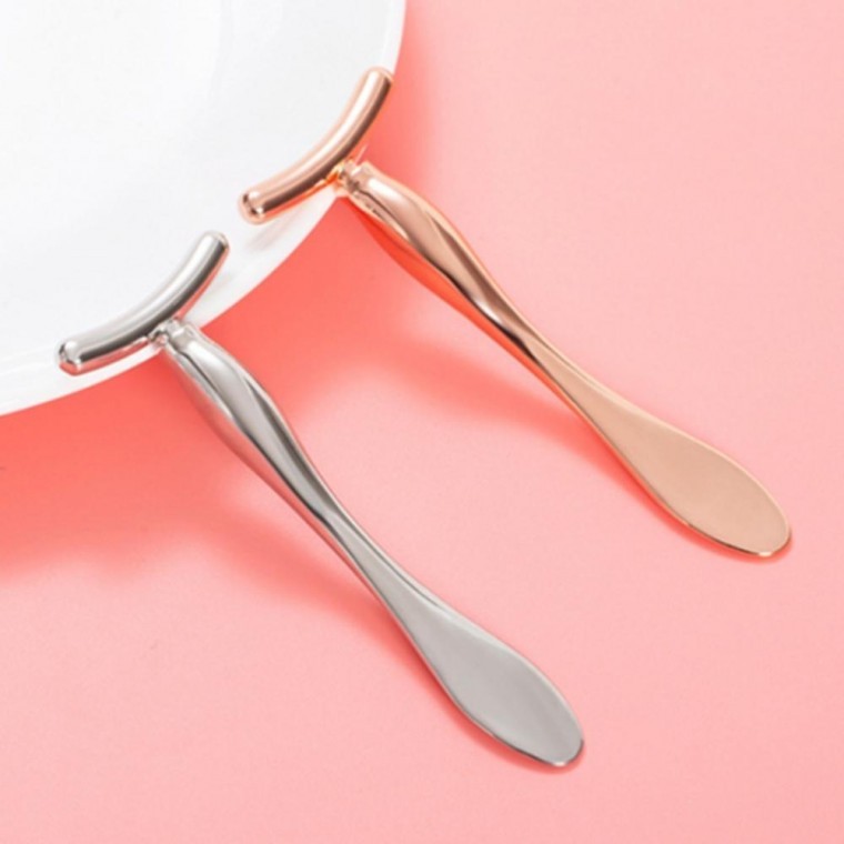 지니몰 활력 얼굴 괄사 휴대용 두피 마사지기 전신 림프 - 상품 이미지