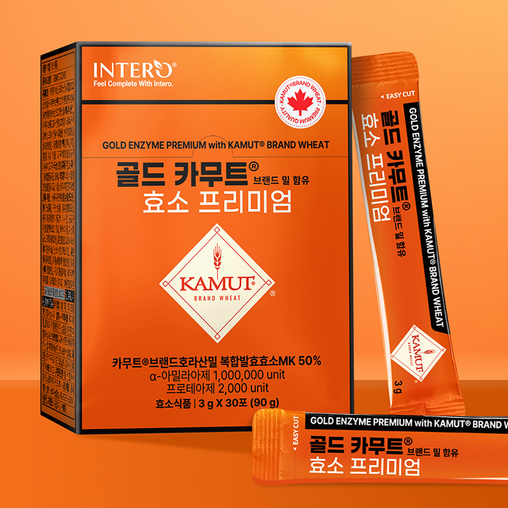 단백질분해 소화 골드 카무트효소 호라산밀 역가수치높은효소 유산균 탄수화물분해 가루 30포, 2개 - 상세 이미지 4